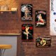 thumbnail image 4 of Kit Pintura Hierro Rectangular Placa Metal Vintage Sexy para 30x40cm 4 Uds., 4 of 9