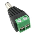 thumbnail image 4 of 10 Unids Cámara Conector De Alimentación CC Conector Macho 12 V Negro Superficie De Cobre Puro + Material Galvanizado Exterior Macarena Adaptador de enchufe macho DC, 4 of 8