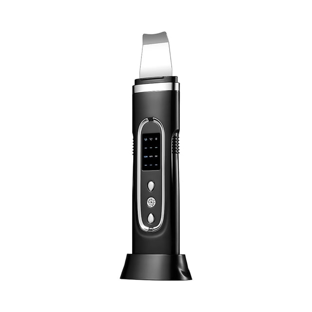 Espátula para eliminar puntos negros, espátula para poros faciales, espátula facial para limpieza. Herramienta de extracción de puntos negros con interfaz USB.