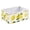 Lemons And Leaves, variant on Fabric Open Basket Bins Foldable Storage Basket 2 Size Avliable Lemons and Leaves