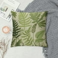 thumbnail image 2 of COMIO  Throw Pillow Covers Green Leaf Floral in Vintage Style Leaves and Herbs Botanical Boxwood Seeded Eucalyptus Fern Maidenhair Pillow Case, 2 of 5
