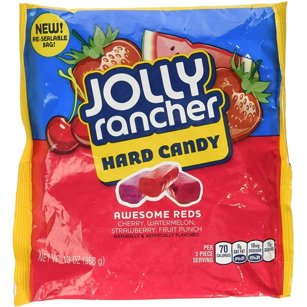 Jolly Rancher Awesome Reds Hard Candy, 13Ounce 2 Pack