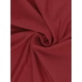 thumbnail image 6 of DARING DIVA Long Sleeve V-neck Kimono Midi Loungewear Bathrobe S Wine Red, 6 of 6