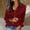 Red # Womens Shirts, variant on Vetsdori Womens Long Sleeve Turtleneck Sweater Knit Cotton Solid Color Base Layer