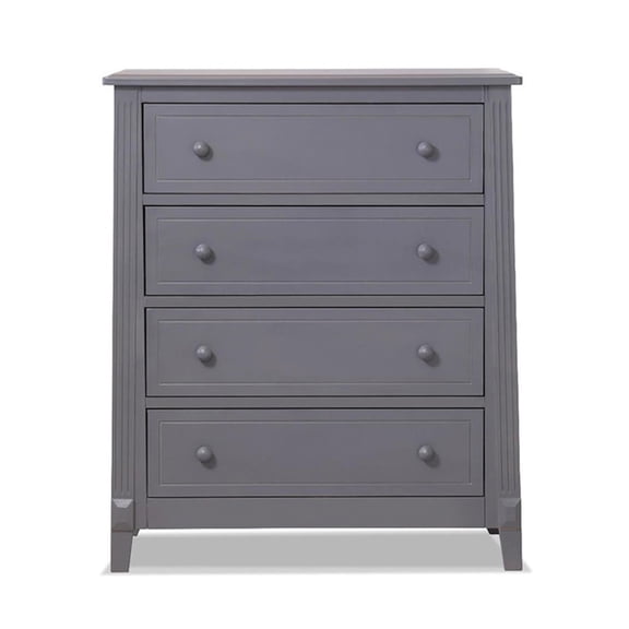Sorelle Berkley 4 Drawer Chest in Weathered Gray