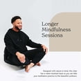 thumbnail image 4 of Mindful Modern Folding Adjustable Meditation Floor Chair with Back Support, 4 of 7