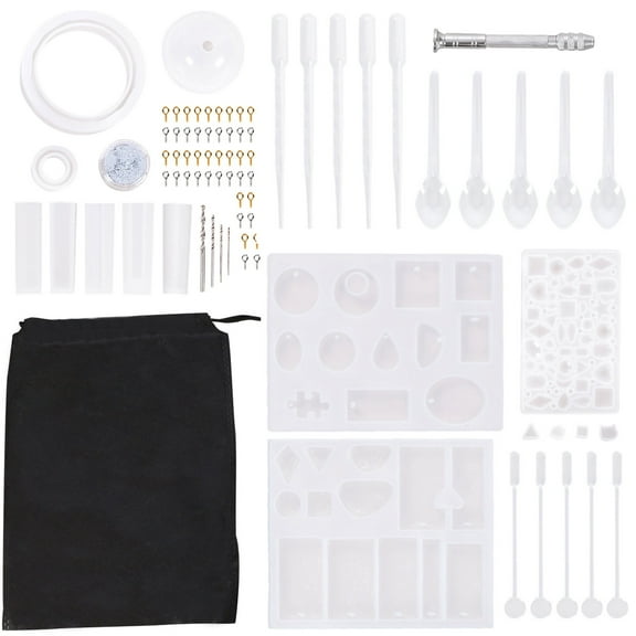 Resin Scale Jewellery DIY Silicone Craft Crystal Resin Molds Kit Casting Epoxy for Art Set Home DIY