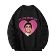 thumbnail image 2 of Flash Deal! Sweat à Capuche Sportif Col Rond pour Hommes et Femmes en Solde Tous Articles en Liquidation Bleu Foncé S, 2 of 4