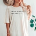 thumbnail image 2 of Too Fly to Wave Bye-Bye Fun Graphic Tee T-Shirts for Women Men, Short Sleeve Tops - Vintage Black, 2 of 5