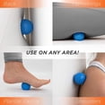 thumbnail image 2 of Bola de Masaje ProStretch Addaday Azul con Textura para Alivio de Fascitis Plantar, 2 of 6