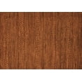 thumbnail image 1 of Ahgly Company Indoor Rectangle Abstract Orange Modern Area Rugs, 2' x 5', 1 of 4
