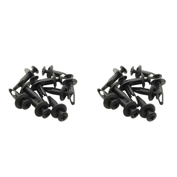Sidaley Para Mondeo delantero trasero guardabarros parachoques sujetador Auto especial tornillo de plástico remache Clips de 2piezas