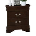 thumbnail image 4 of Coaster Louis Philippe 2PC Set with Dresser and Nightstand in Brown, 4 of 7