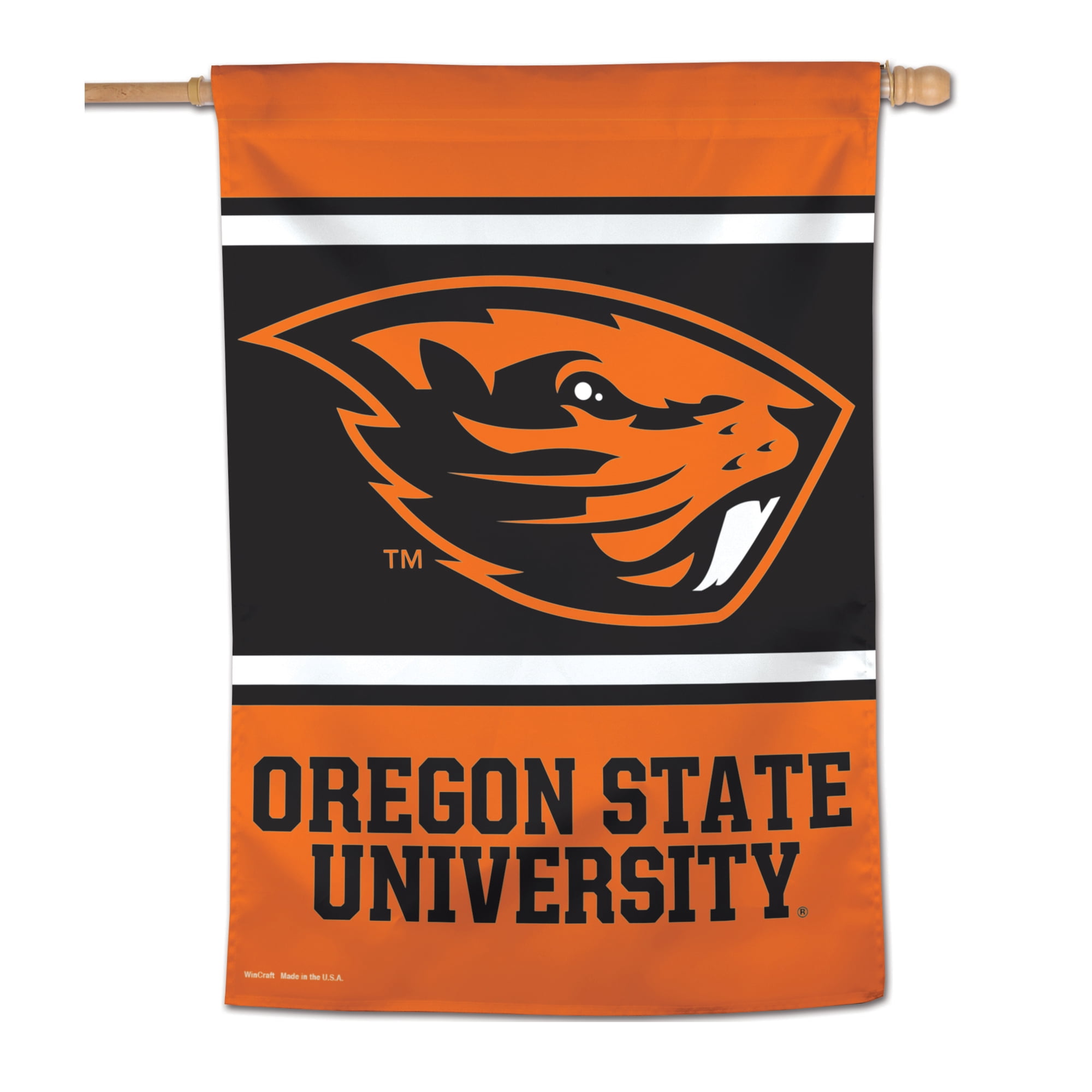 Oregon State Beavers Vertical Flag Ncaa
