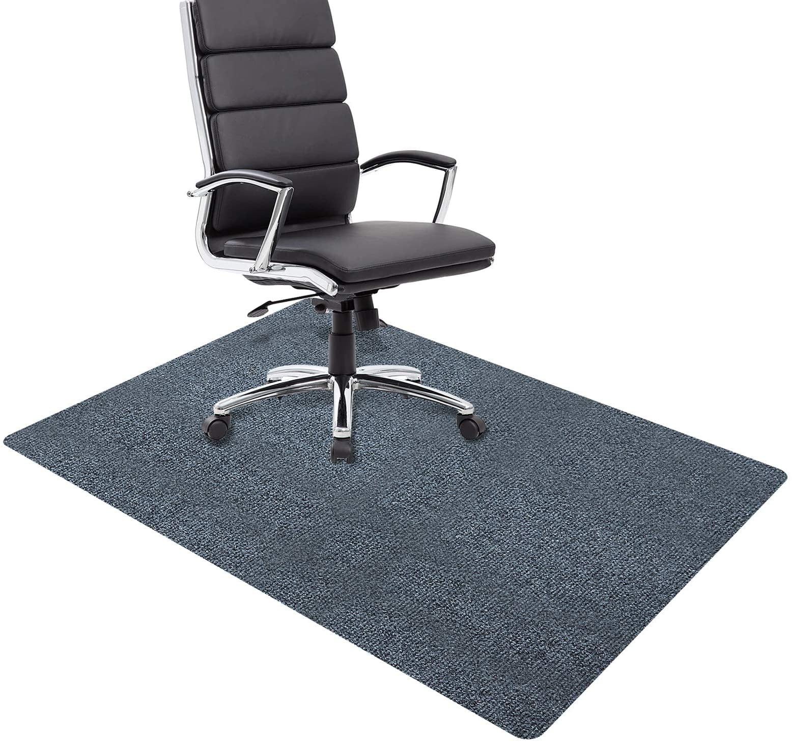 90x120CM Non Slip Office Chair Computer Desk Mat Floor Carpet Protector Clear 
