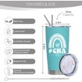 thumbnail image 2 of CNA Gifts, CNA Week Gifts 2025, Certified Nursing Assistant Appreciation Gift, Certified Nursing Assistant Graduation 20oz Coffee Tumbler for Women, 2 of 6