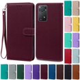 thumbnail image 2 of Note 11 Case For Xiaomi Redmi Note 11 11S Case Leather Wallet Flip Case For Redmi Note 11 Pro Phone Cases Note 11S Cover Fundas Navy blue Note 11 Pro 4G 5G, 2 of 6