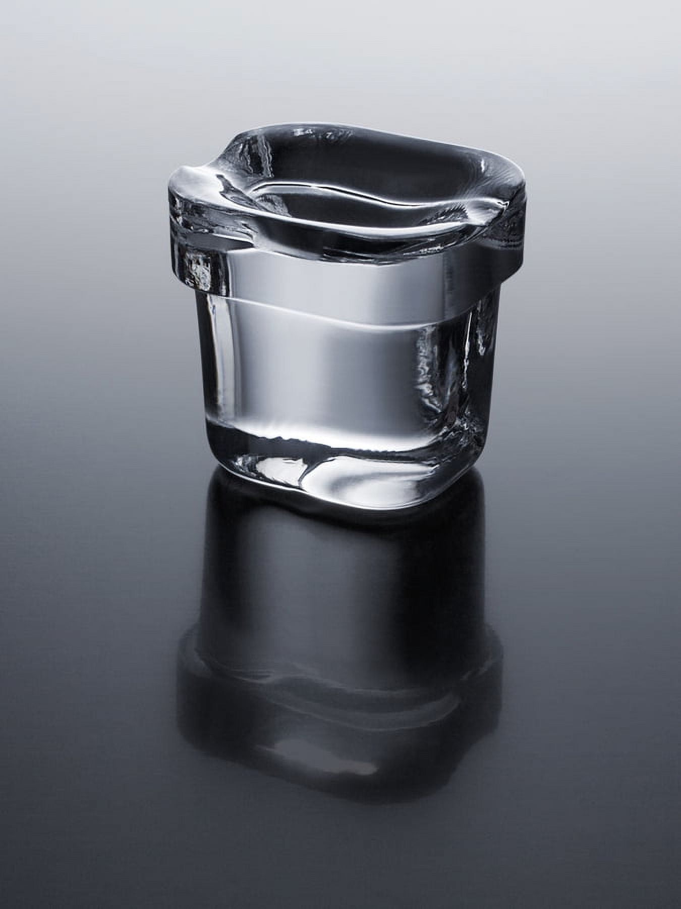 62 lb. Clear Outdoor/Indoor Icemaker- Gravity Drain