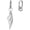C-Wing Earrings, variant on Feather/Cross/Angle Wing/Viking/Lighting/Star Earrings,925 Sterling Silver Hoop Dangle Gothic Earrings for Men Women Dangle Drop Piercing Circle Hook Earrings Unisex Jewelry