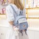 thumbnail image 5 of Mochilas lindas Kawaii Girls Student School Bag Mini Mochila de viaje (Azul) Likrtyny Para estrenar, 5 of 9
