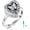 Butterfly Ring, variant on Urn Ring for Ashes 925 Sterling Silver Cremation Rings Always in My Heart Memorial Keepsake Jewelry Gifts for Women