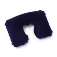thumbnail image 1 of Almohada inflable de viaje de gran tamaño con flocado grueso de Sanbao para viajes, conjunto de tres piezas en forma de U para exteriores, almohada para el cuello para el almuerzo, 1 of 1
