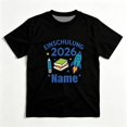 thumbnail image 4 of Boys T Shirts Crewneck Graphic Print Short Sleeve Tee for Everyday Wear Boys' Tops Tees Shirts Black 3 Years-4 Years, 4 of 5