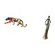 thumbnail image 5 of esculturas,estatua de figura decorativa andante,Escultura animal artesanal regalo arte moderno fiesta en casa,Figura de escritorio,Figuras africanas de arte,artesanías,escritorio coleccionable, 5 of 8