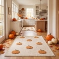 thumbnail image 5 of Tepsmf Bathroom Rugs with Orange Pumpkins, Cute Bath Mat for Halloween and Thanksgiving, Soft Non Slip Farmhouse Mats Funny Indoor Rug For Bathroom Front Porch Patio Home Entrance Decor, 5 of 6