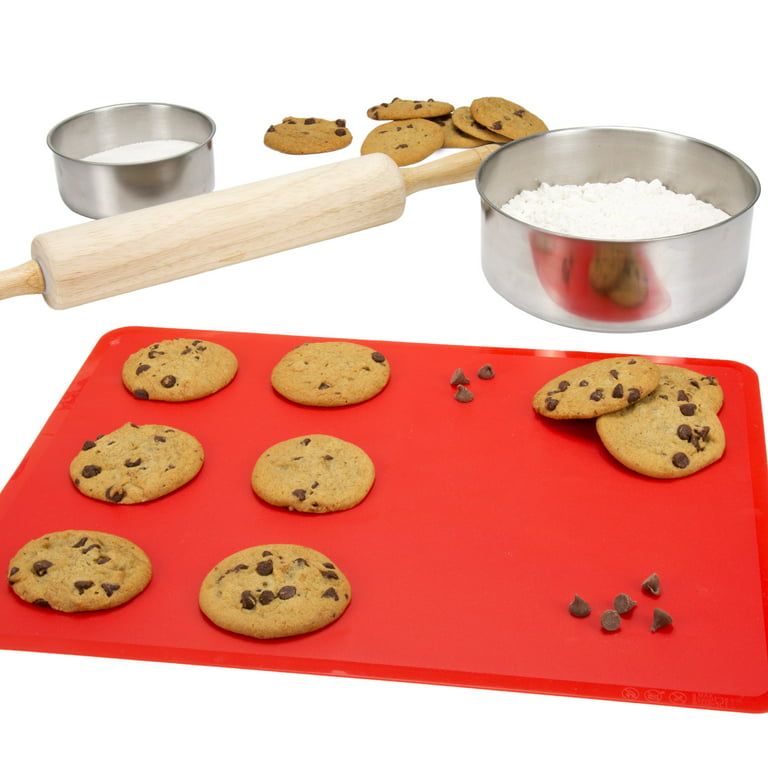 Set of 2 KitchenAid Silicone Cake Pans 9 Inch Round Red Baking Pans 9”  Bakeware