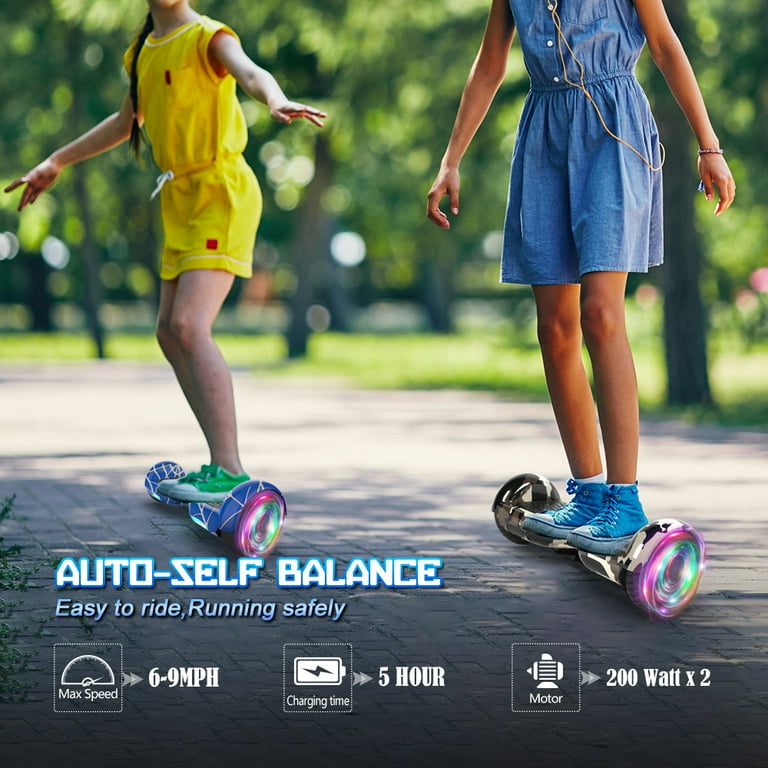 Hover Star Bluetooth Hoverboard for Kids, Self-Balancing, Spider