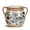 Blue, variant on BUYMAX Sage Green Ceramic Plant Pot, Vintage Two-Handle Flower Pot with Drainage Hole for Herbs & Succulents, Indoor Outdoor Farmhouse Decor