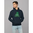 thumbnail image 2 of Lucky Clover - Emoji Poo Graphic Men's Hoodie, 2 of 4