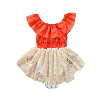 Buy Us Infant Baby Girls Kids Moana Polynesia Princess Fancy Dress Book Week Costume Online In Turkey