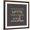 Brown Frame, variant on Art.com Success Comes Before Work Art Print by Bella Dos Santos, 16" x 16"