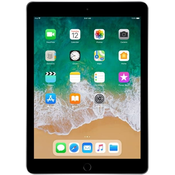 Apple iPad (5th Generation) Wi-Fi, 32GB - Space Gray (Scratch and