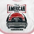 thumbnail image 4 of Inktastic American Muscle Car Boys or Girls Baby Bib, 4 of 4
