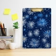 thumbnail image 2 of FORMRS Acrylic Clipboard with Low Profile Clip Standard A4 Letter Size, 12.5" x 9", Fireworks Pattern, 2 of 8