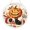 Pumpkin Style#1, variant on DIY Halloween Pearl Art Diamond Painting Suncatcher Kit Halloween Pearl Beads Art Craft for Adults & Beginners, Gemstone Hanging Ornament Board, Festive Home Decor (Pumpkin-Orange), 7.87in