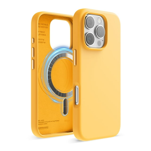 Funda de silicona magnética Elago para iPhone 16 Pro de 6.3 pulgadas