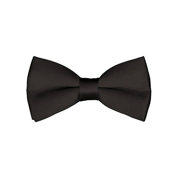 Nœud Papillon Formel en Satin Pré-Noué Classique pour Hommes
