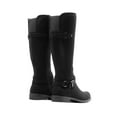 thumbnail image 4 of BURUDANI Women’s Knee High Tall Moto Buckle Boots, 4 of 5
