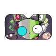 thumbnail image 4 of Invader Zim Car Windshield Sun Shade Auto Front Window Sunshade Cover Block Uv Rays Sun Visor Protector Car Accessories For Car Truck Suv Medium, 4 of 9