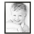 thumbnail image 2 of ArtToFrames 22" x 27" Black Picture Frame, 22x27 inch Black MDF Poster Frame (WOM-4102),  Pack, 2 of 8