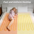 thumbnail image 3 of Heated Mattress Pad-Fit up to 15 with 4 Heat Settings Dual Control & 10 Hour Auto Off，Machine Washable，Mini Twin, 3 of 6