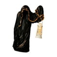 thumbnail image 4 of Dualoai Hell Messenger Lantern Ornament Realistic Ghost Statue for Bedroom Lawn Home Black, 4 of 9