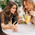 thumbnail image 5 of Compatible with iPhone Xs Max Case Love Heart Plating Electroplate Luxury Elegant Case Camera Protector Soft TPU Shockproof Protective Corner Back Cover iPhone Xs Max Case -Black, 5 of 6