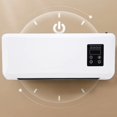 thumbnail image 4 of Mini split air conditioners and heat 110v-Desk Fan Bladeless Wall Mount Fan Oscillating For Bedroom Air-Circulator Fan With Remote For Home Offices Bedroom, 4 of 9