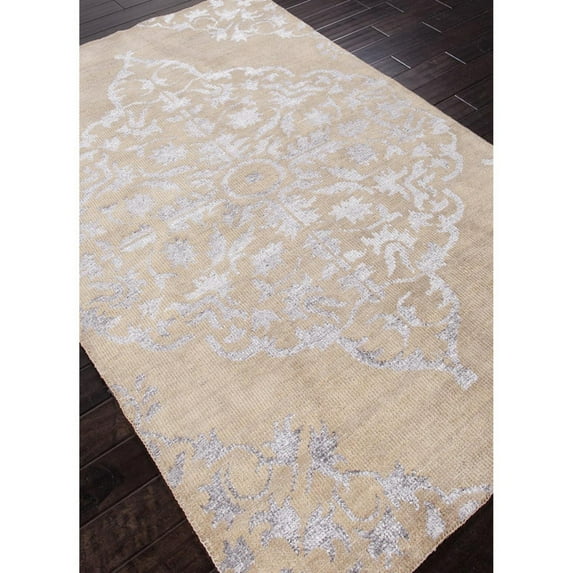 Jaipur Heritage Chantilly Transitional Gradation Pattern Wool/Silk Knotted Rug