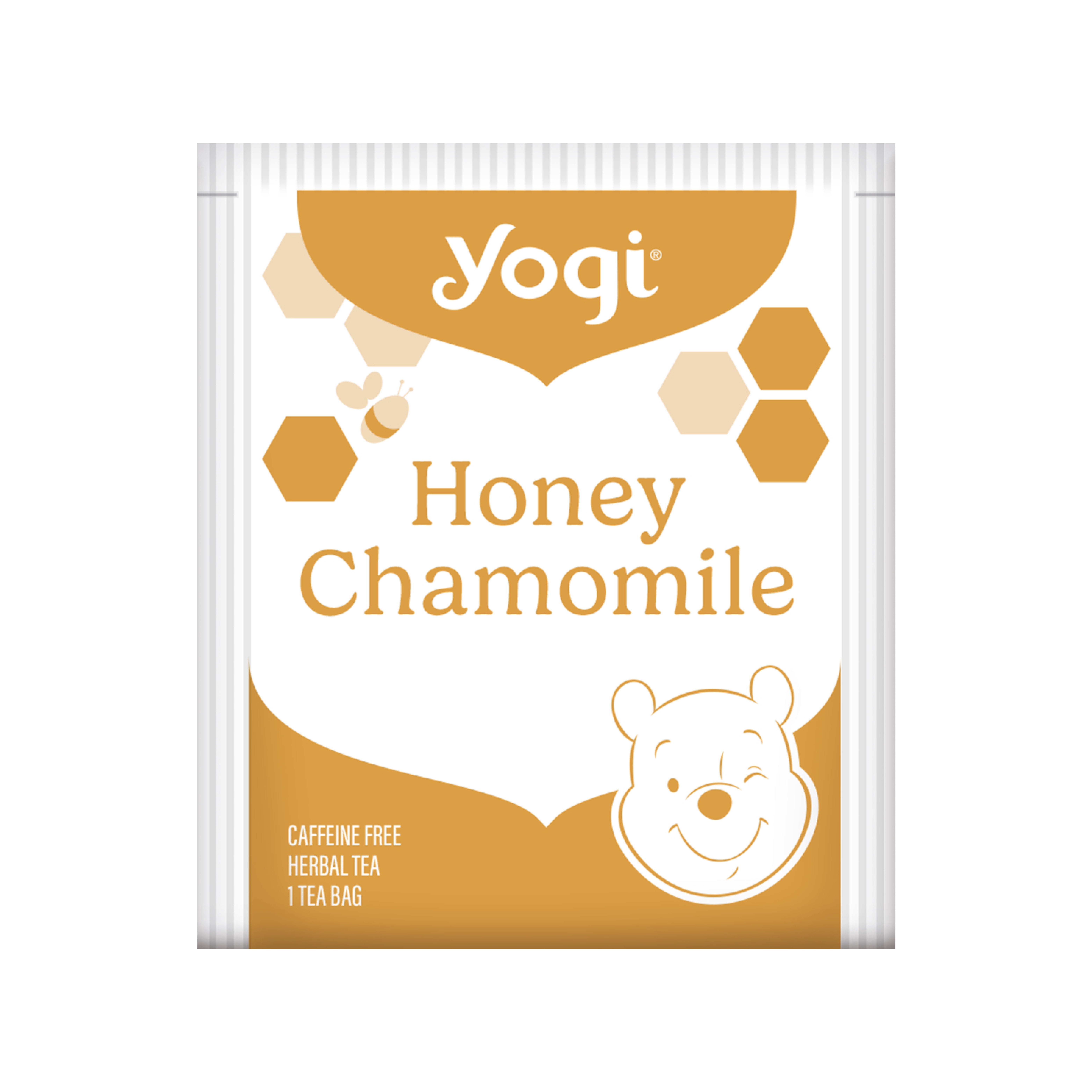 Yogi Tea Honey Chamomile, Caffeine-Free, Organic Herbal Tea Bags, 16 Count